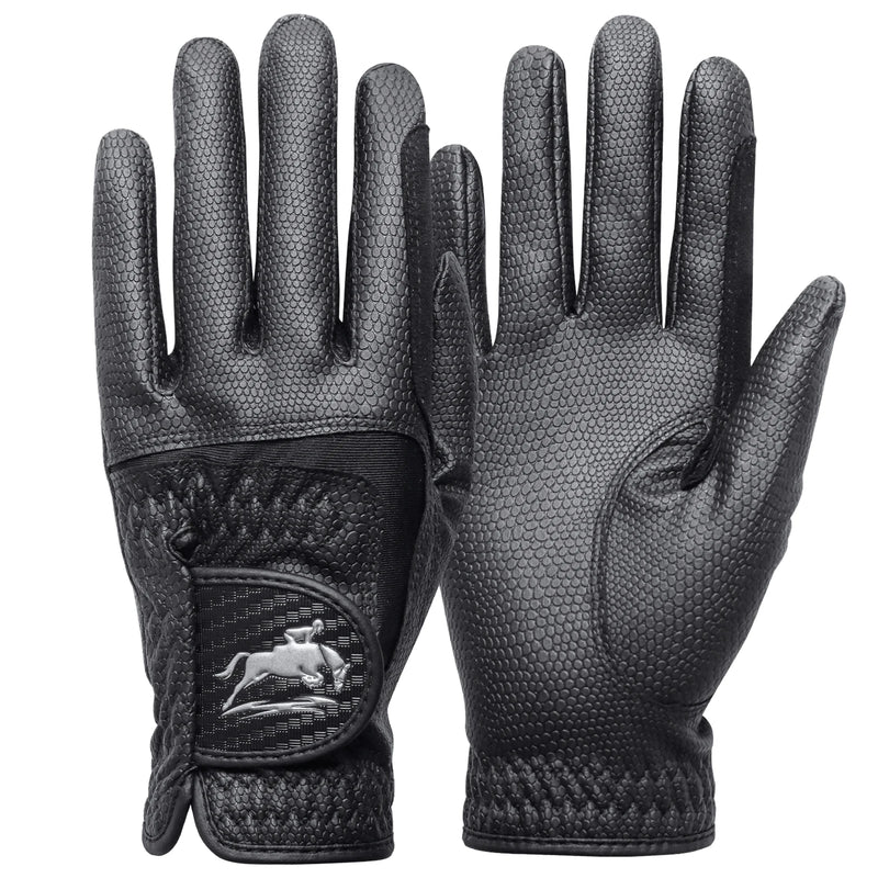 Guanti da equitazione premium in pelle di capra antiscivolo - immagine 11