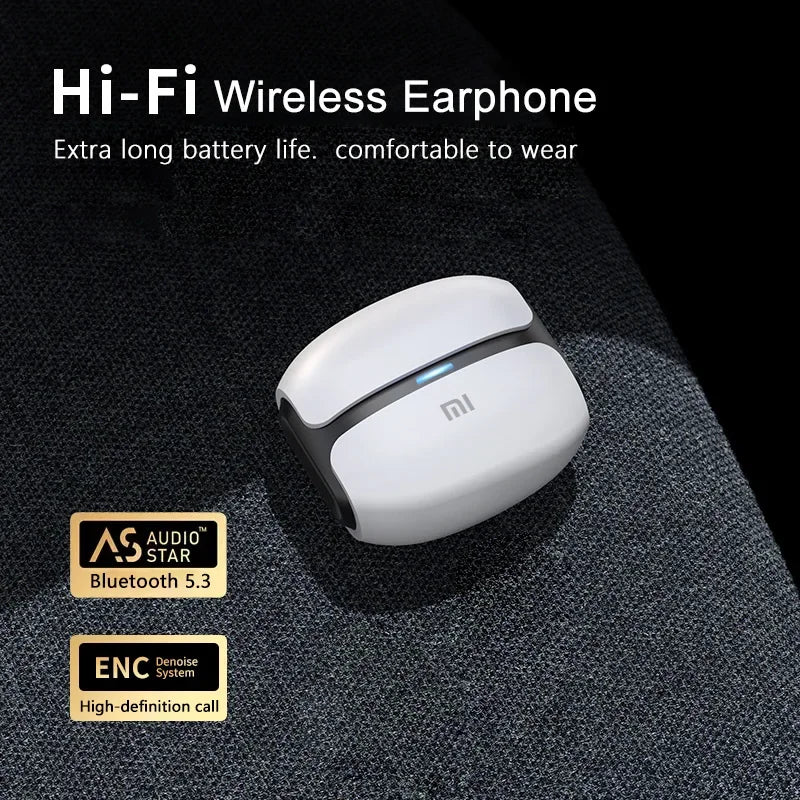 W919 Auricolari wireless Cuffie Bluetooth TWS 5.3 Auricolari stereo Cuffie Hifi Microfono HD per IPhone Cuffie musicali