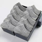 Set 20 calzini da uomo YIQXLICC – sottili, traspiranti, in cotone e poliestere, taglio basso alla caviglia, casual e business EU 38-45 - Campeda