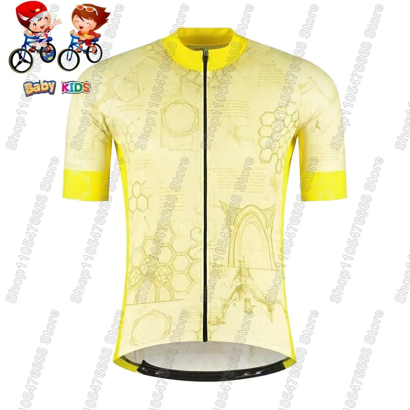 Set Maglia Ciclismo Bambini Tour Francia Wout Van Aert - immagine 14