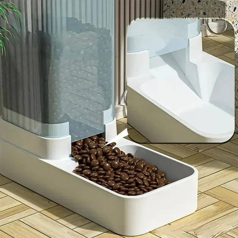 Set di Distributore Automatico Cibo e Acqua per Animali Domestici - immagine 5