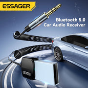 Essager USB Bluetooth 5.0 Ricevitore Adattatore Aux per auto Jack da 3 - immagine 2