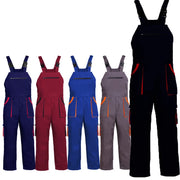 Salopette con bretelle Uomo Donna Abbigliamento da lavoro Taglie forti Tute