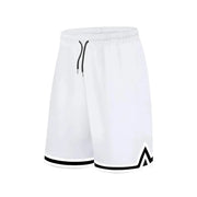 SONECHOKI Pantaloncini da basket al ginocchio uomo a righe larghe corsa Sport palestra - immagine 9