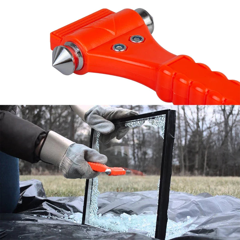 1/2PCS Martello di sicurezza sopravvivenza Campeggio Guida Taglierina per cintura - immagine 3
