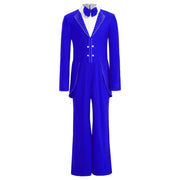 Costume da Gentiluomo per Pattinaggio su Ghiaccio Bambini - Royal Blue A 6 - immagine 19