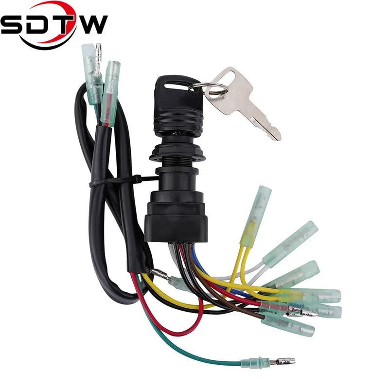 Interruttore di accensione moto Adatto per motori fuoribordo Yamaha 703-8 2510-43-00 - immagine 5