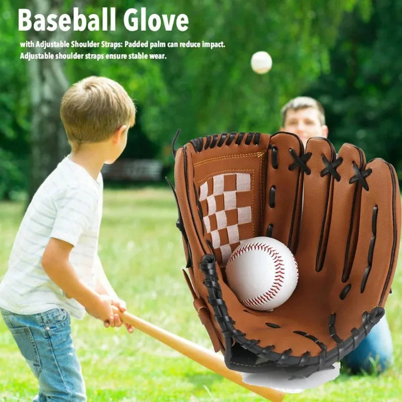 Guanto da Baseball Catcher – Guanto Allenamento Softball per Bambini, Adolescenti & Adulti - Campeda