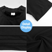 T-shirt senza maniche per esercizi di allenamento Dolcevita da uomo Camicia a - immagine 5