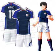 Set di magliette e pantaloncini con bandiera giapponese Anime Captain Tsubasa - immagine 6