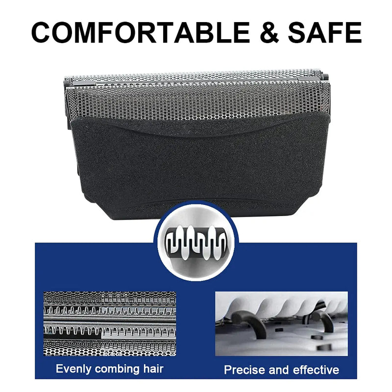 Lama di ricambio per testina in lamina 51B per rasoio elettrico BRAUN serie 5 510,550,60,570cc,590cc,590cc,8581,8583,8585, 8588,8590