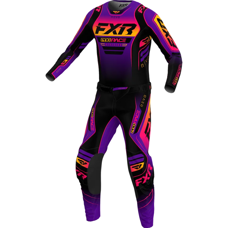 Kit Motocross FXR REVO 2026 – Completo MX Enduro Maglia + Pantaloni Off-Road Racing Unisex - Campeda
