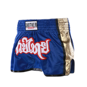 Pantaloncini da combattimento boxe per uomo donna - S7BlueGold S