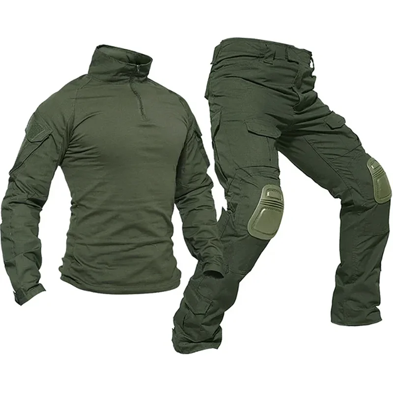 Completo Tattico Verde Militare Multicam Uniforme Mimetica