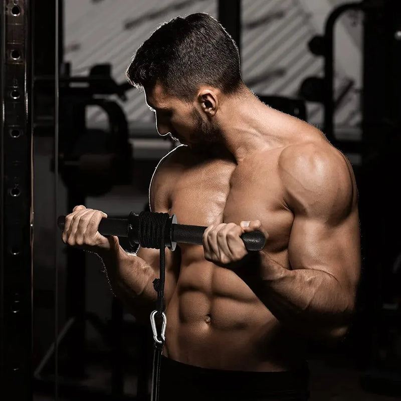 Polso Avambraccio Blaster Braccio Allenatore di forza muscolare Ginnico Rullo per con - immagine 5