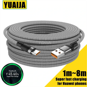 Cavo di ricarica Super veloce USB tipo C da 5 metri per Huawei USB C 3m cavo di ricarica esteso da 8 metri per fotocamera Samsung Xiaomi OnePlus - AliExpress 202192403