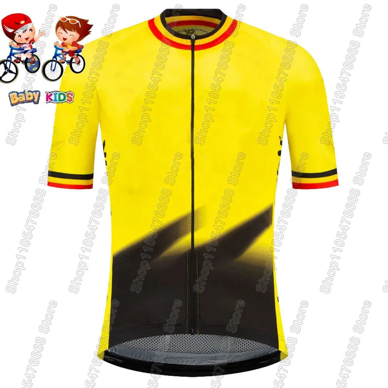 Set Maglia Ciclismo Bambini Tour Francia Wout Van Aert - immagine 16