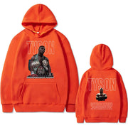 Boxing King Mike Tyson Felpa con cappuccio stampa fronte-retro Uomo e donna Cool - immagine 10