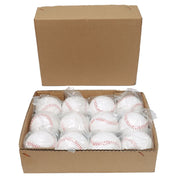 Set 12 Palline da Baseball 9” – Allenamento Resistente in Legno & Gomma per Practice & Training - Campeda