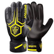 Guanti da Portiere Bambini SPORTOUT – Grip in Lattice 4 mm con Protezione Dita e Traspiranti - Campeda