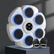Smart Music Boxing Machine con LED RGB – Bersaglio da Boxe Bluetooth per Allenamento a Casa - Campeda