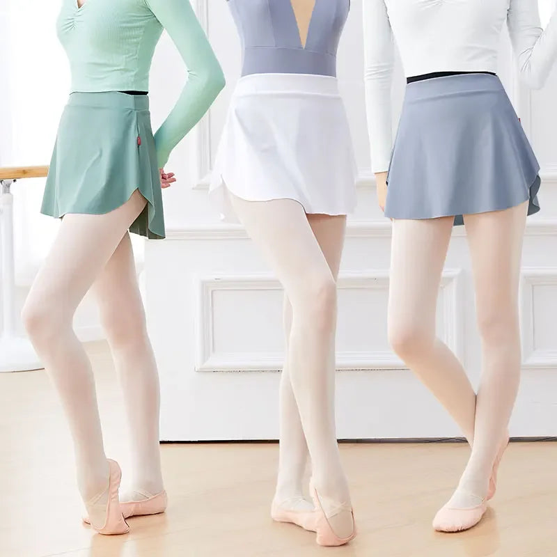 Gonne da balletto per adulti donna Gonna ballo Abito Tutu nero Ballerina Dancewear - immagine 6