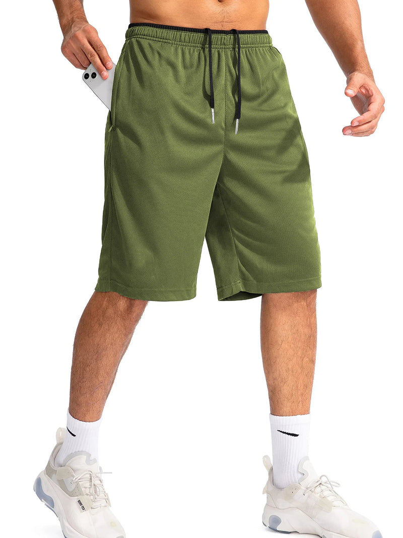 Pantaloncini sportivi da uomo Abbigliamento sportivo basket corsa estivi Pantaloni - immagine 9