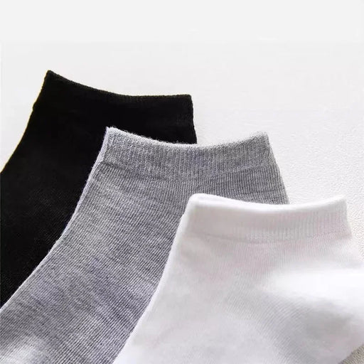 Set 20 calzini da uomo YIQXLICC – sottili, traspiranti, in cotone e poliestere, taglio basso alla caviglia, casual e business EU 38-45 - Campeda