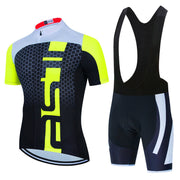 Set di maglie da ciclismo estive Ropa abbigliamento uomo