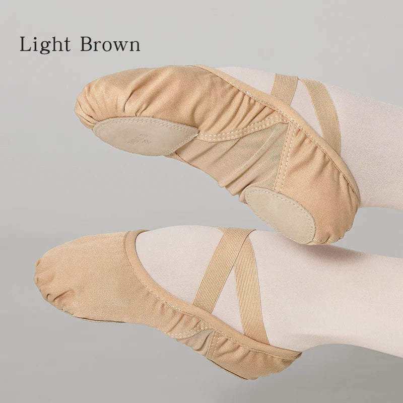 Scarpe da Balletto Donna e Bambina – Pantofole Danza con Suola Divisa Traspiranti