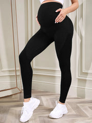 Leggings premaman da donna sopra la pancia Pantaloni yoga per allenamento sportivo - nero S - immagine 5