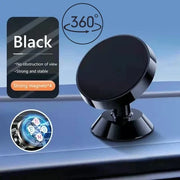 Supporto magnetico per telefono auto universale iPhone Xiaomi Huawei Samsung Adesivo - Black-Rotate - immagine 13