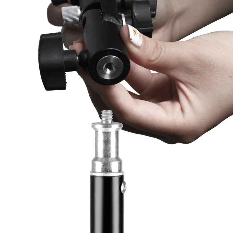 Treppiedi per selfie da 200/170/150/55 cm in alluminio - immagine 4