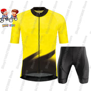 Set Maglia Ciclismo Bambini Tour Francia Wout Van Aert - immagine 11