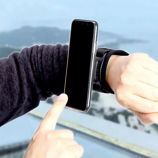 Supporto da polso per telefono cellulare con cinturino girevole a 360 gradi Staffa - immagine 2