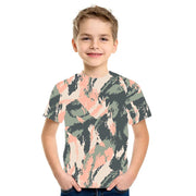 Abbigliamento per bambini Camouflage Colore Stampa 3D T-shirt Ragazzi Ragazze 2-10 - TXS00OW2 100 - immagine 29