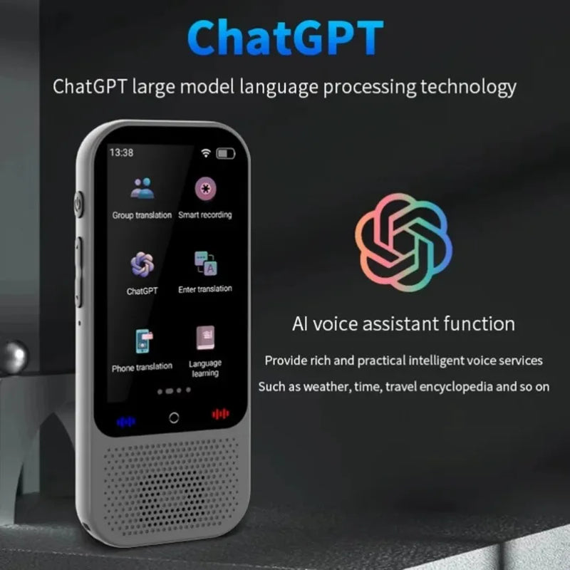S80 Pro 138 lingue Macchina di traduzione intelligente Registrazione 19 Chat in tempo - immagine 7