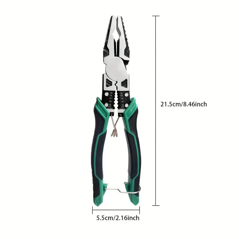 Tagliafili multifunzionali in lega resistente Pinze ad ago diagonale Strumenti hardware Set di pinze per filo per elettricisti universali - Campeda