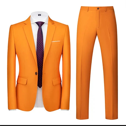 22 colori monopetto abiti da sposa formali abbigliamento uomo moda semplice Business - immagine 15