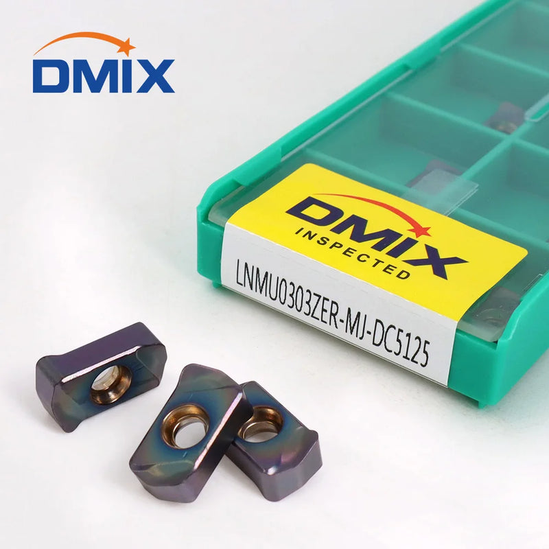 DMIX EXN03R Barra per fresa LNMU0303 Portautensili per fresatura con inserto bifacciale ad avanzamento rapido