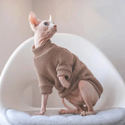 Maglione pullover in tinta unita semplice casual per cani autunnali e invernali di