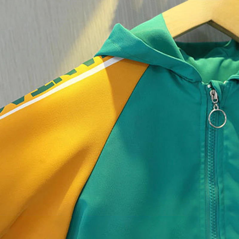Cappotto per neonato Primavera Autunno Moda Ragazzi Uniforme da baseball Regalo di - immagine 6