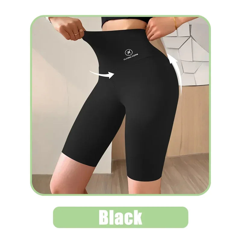 M-XL Pantaloncini sportivi da donna Pantaloncini sportivi da donna Nuovo ciclismo Jogging Fitness Vita alta Push Up Pantaloncini da palestra Leggings Abbigliamento da yoga