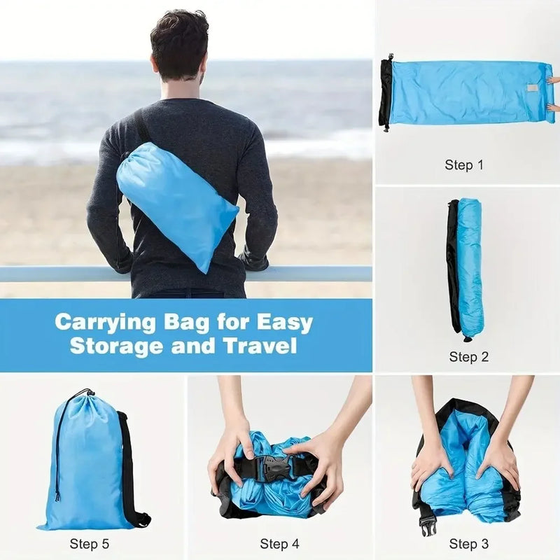 Divano gonfiabile pigro Divano gonfiabile portatile da esterno Divano gonfiabile da campeggio pieghevole Mobili da esterno Lettino gonfiabile