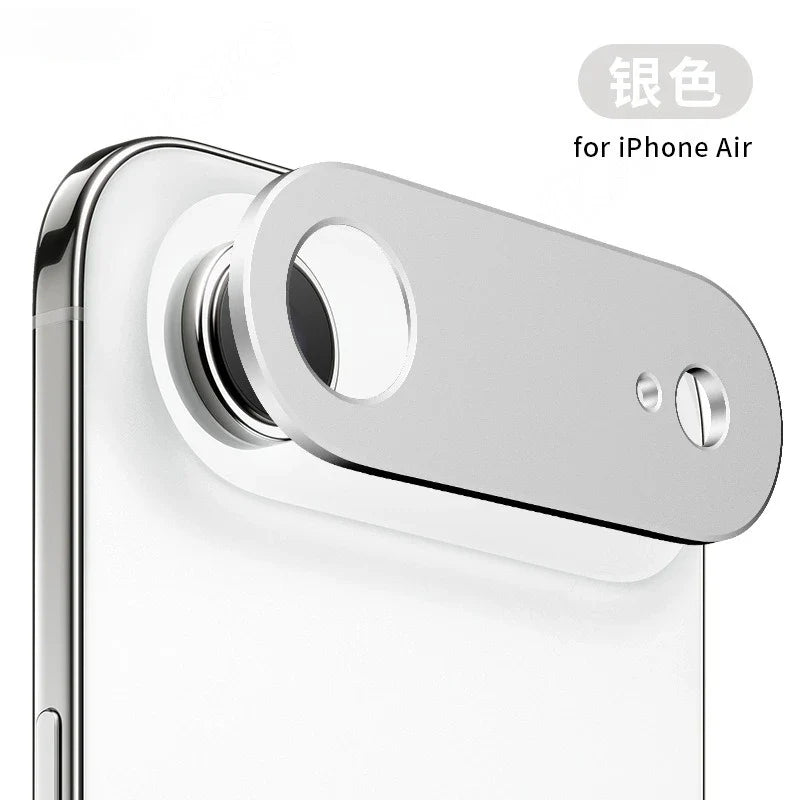 Pellicola copri obiettivo in metallo per iPhone Air