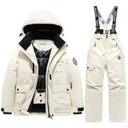 Sci invernale Cappotto e pantaloni da per bambini Set 2 pezzi Caldo impermeabile - immagine 4
