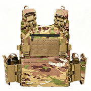 Gilet Multifunzionale a Sgancio Rapido con Taglio Laser MOLLE - immagine 10
