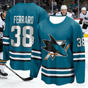 Maglia da allenamento hockey su ghiaccio uomo più venduta con stampa 3D del - immagine 10