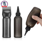 Bottiglia da spremere ricaricabile in plastica 2 pezzi e set di bottiglie