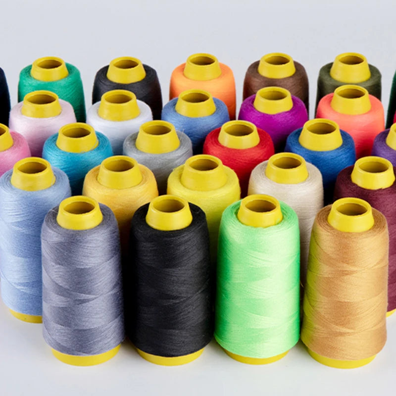 Filo da Cucito Professionale 1300 Metri Filo in poliestere resistente per macchina da cucire e cucito a mano